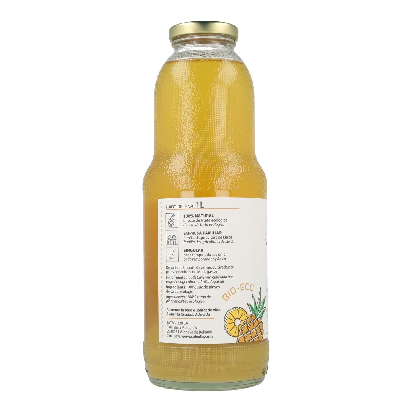 Succo di ananas ECO Cal Valls 1 L