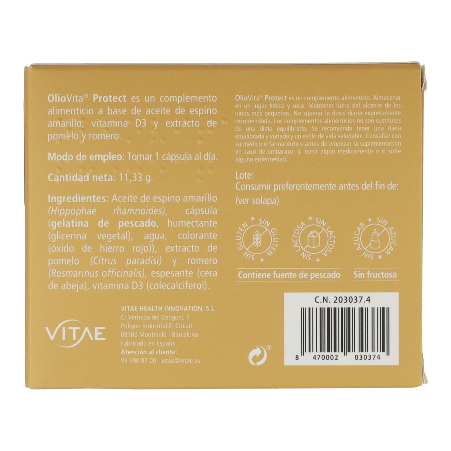 Oliovita Protect 15 capsule