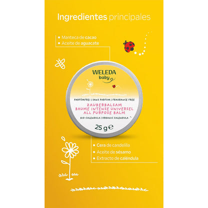 Intensieve multifunctionele calendula-balsem voor baby's 50 ml