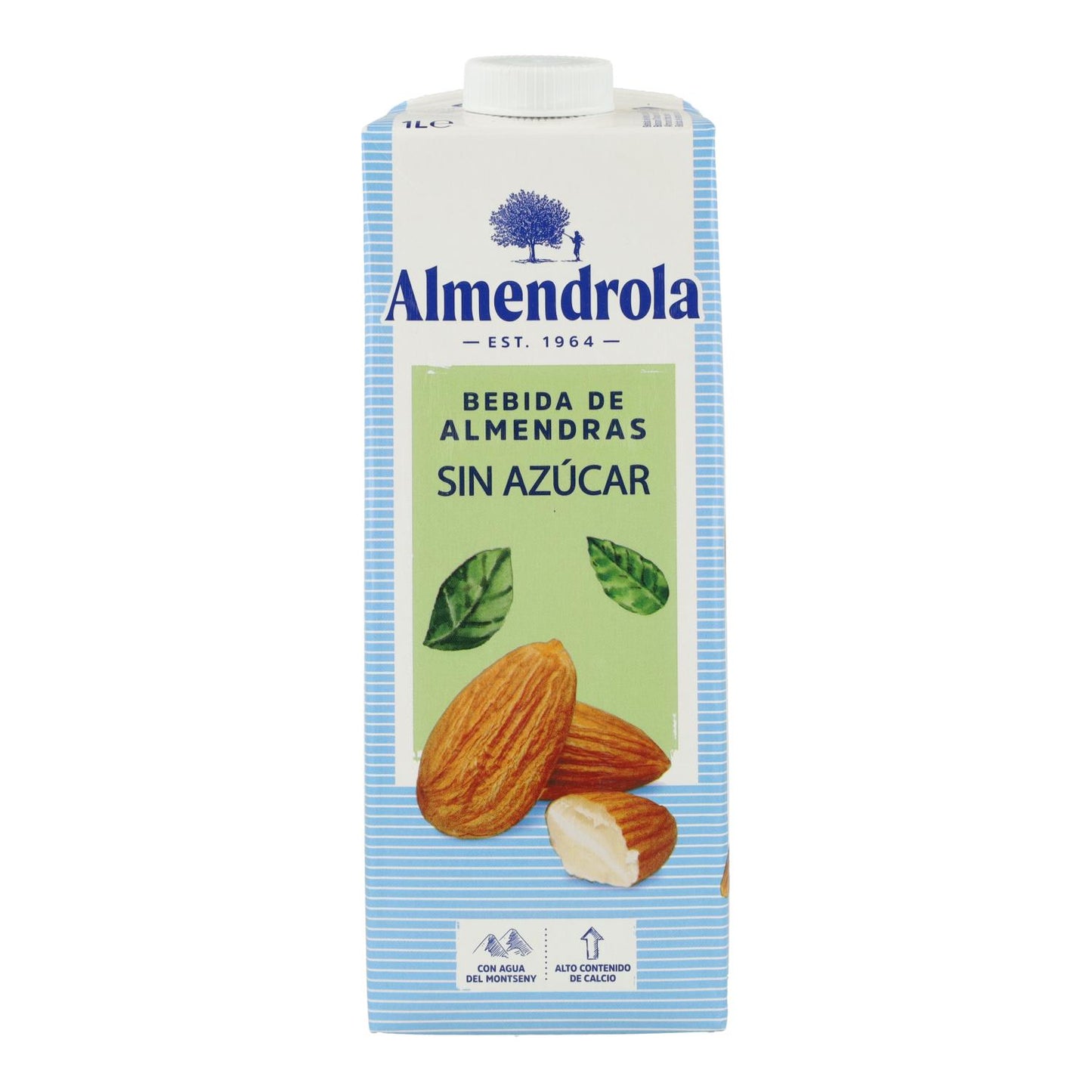 6er-Pack zuckerfreies Mandelgetränk Almendrola 1 l