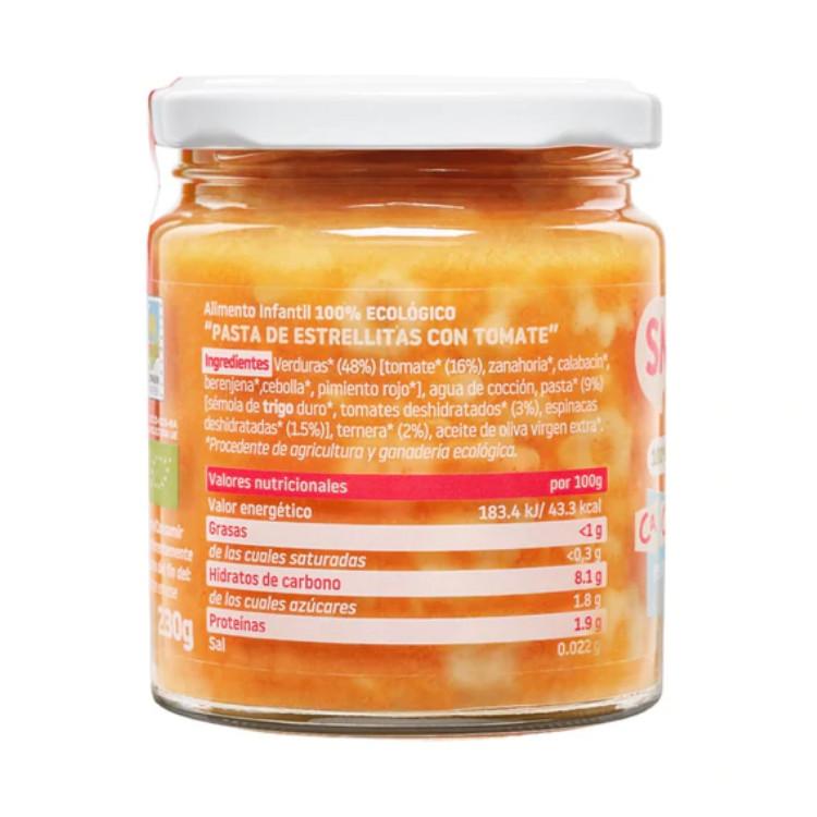 Confezione da 3 vasetti di pasta al pomodoro Eco CA CHI TOS Smileat, 230 g