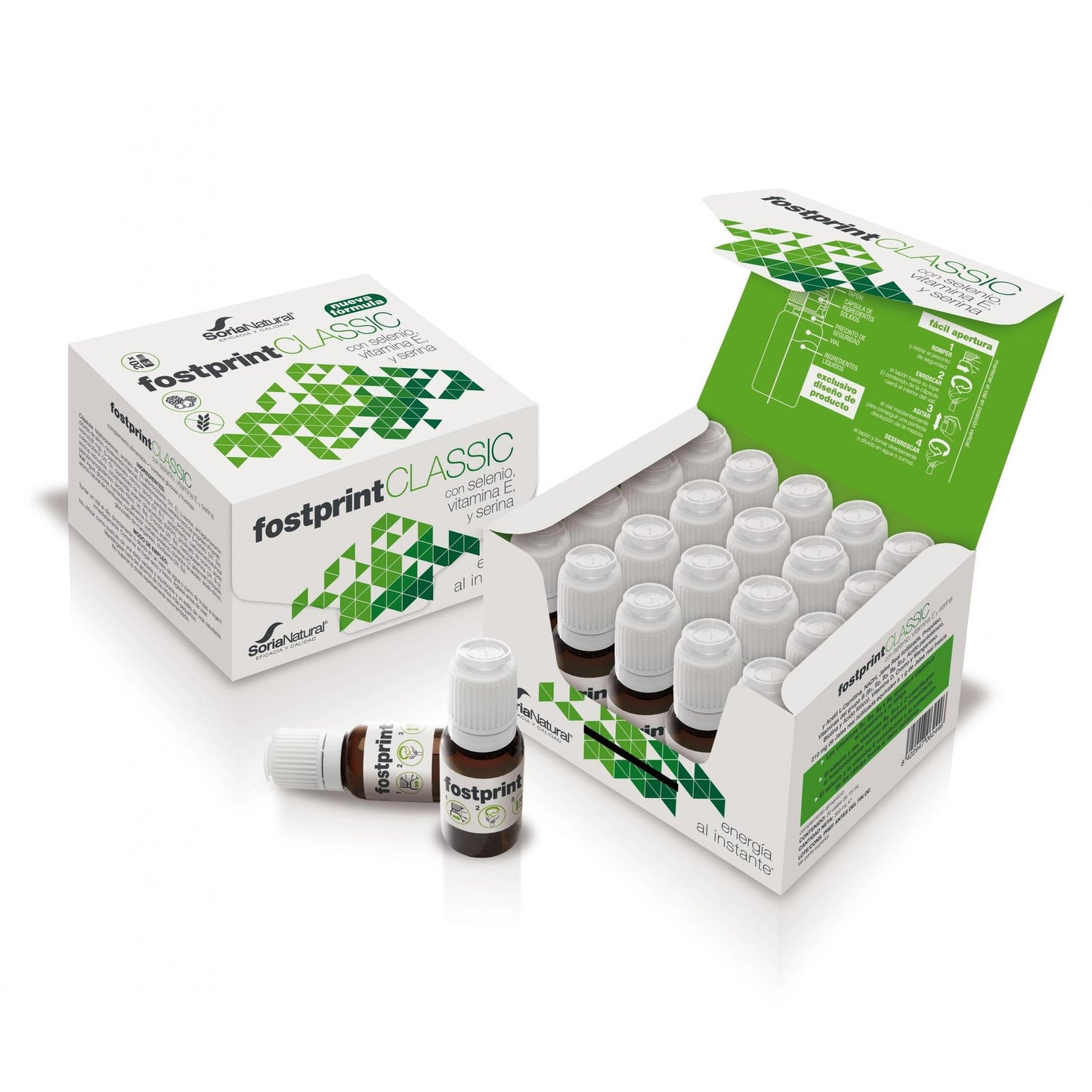 Fost Print Classic Soria Natural 20 fiolek po 15 ml każda.