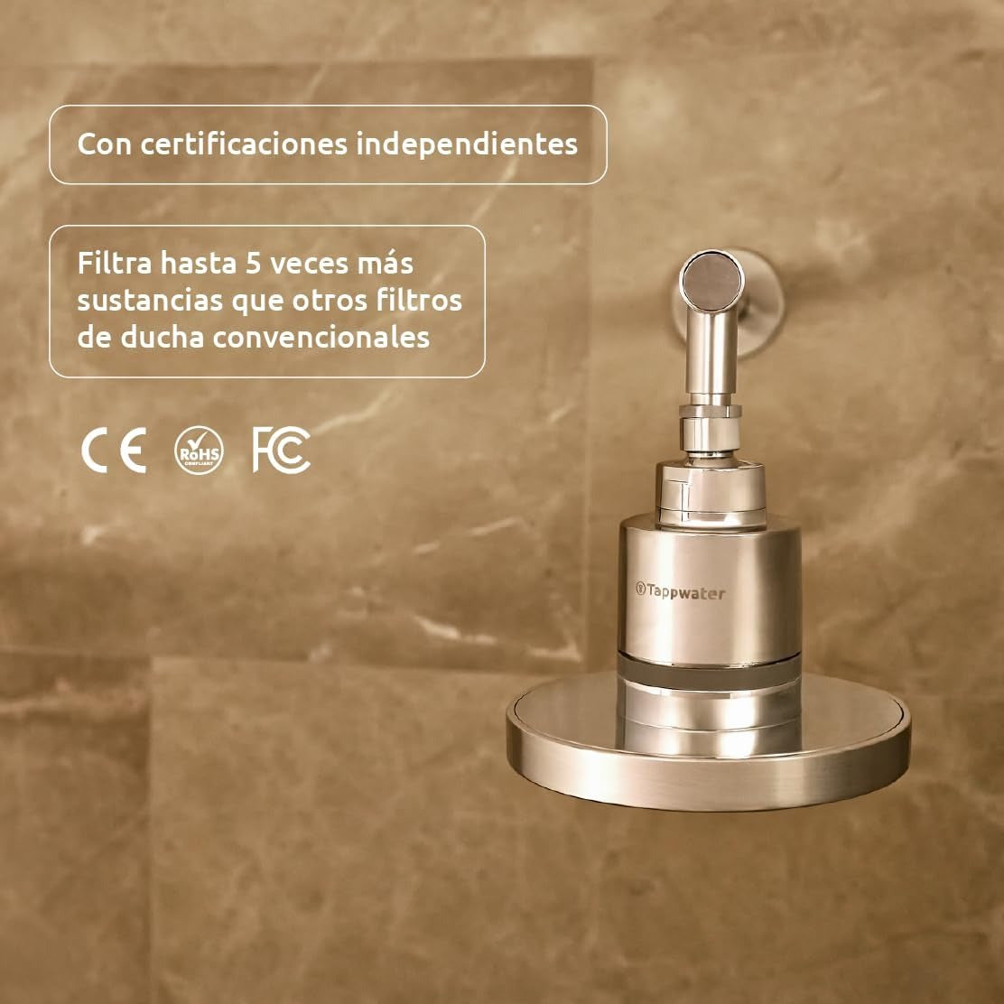 Pack 2 x Cartouches pour pomme de douche ShowerPro Rain SMR Tappwater