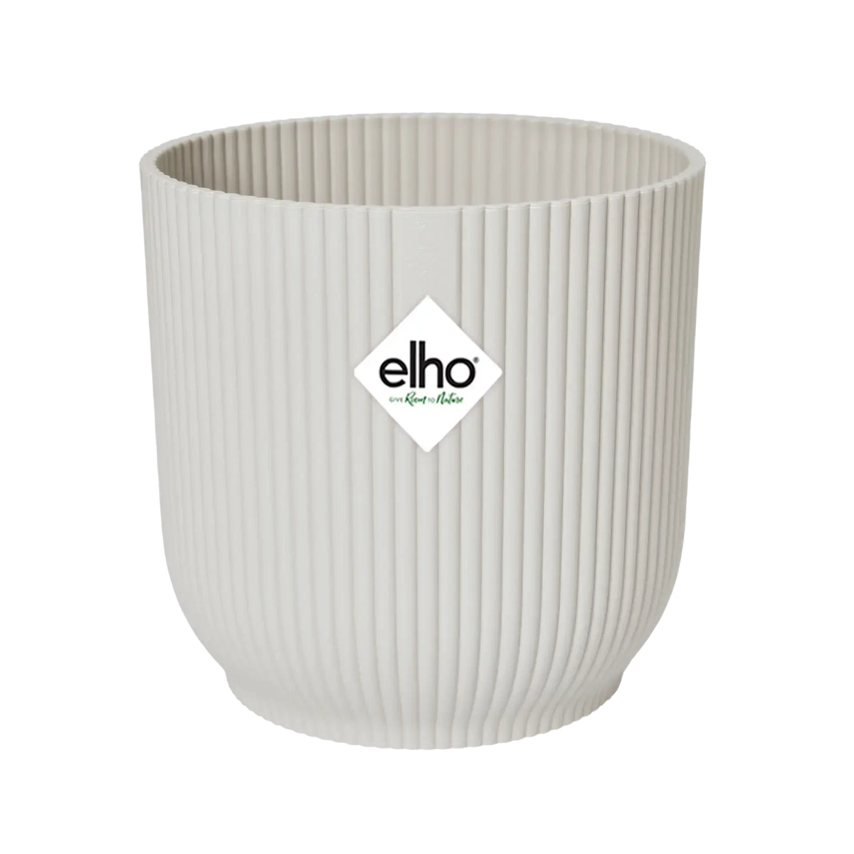 Pot de fleur Vibes Fold Round Silky White Elho 25 cm