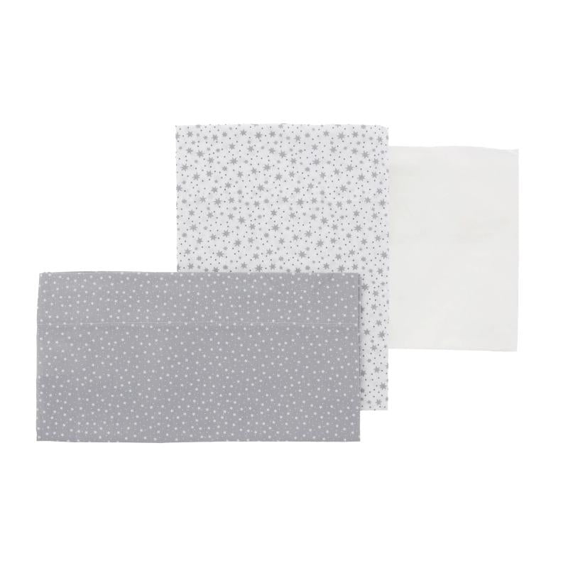 3-Piece Crib Sheet Set Crib 60 Forest Cambrass Forest Pink