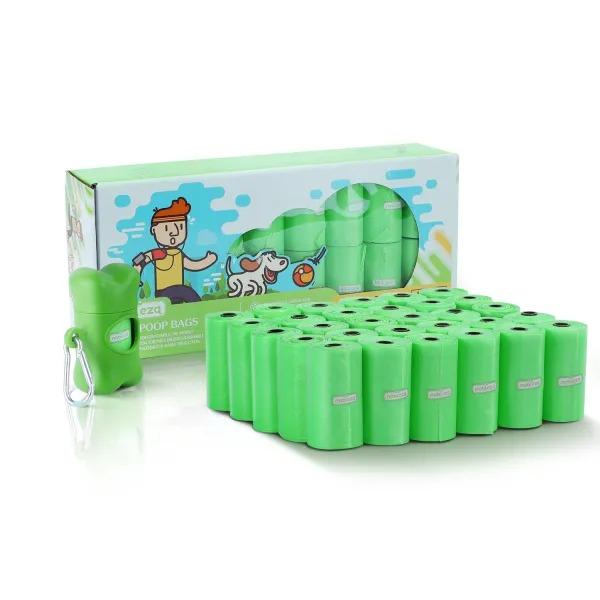 Sacs biodégradables pour excréments avec distributeur 450 sacs - 30 rouleaux