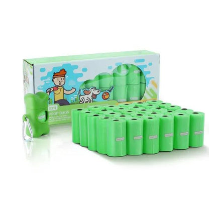 Sacs biodégradables pour excréments avec distributeur 450 sacs - 30 rouleaux