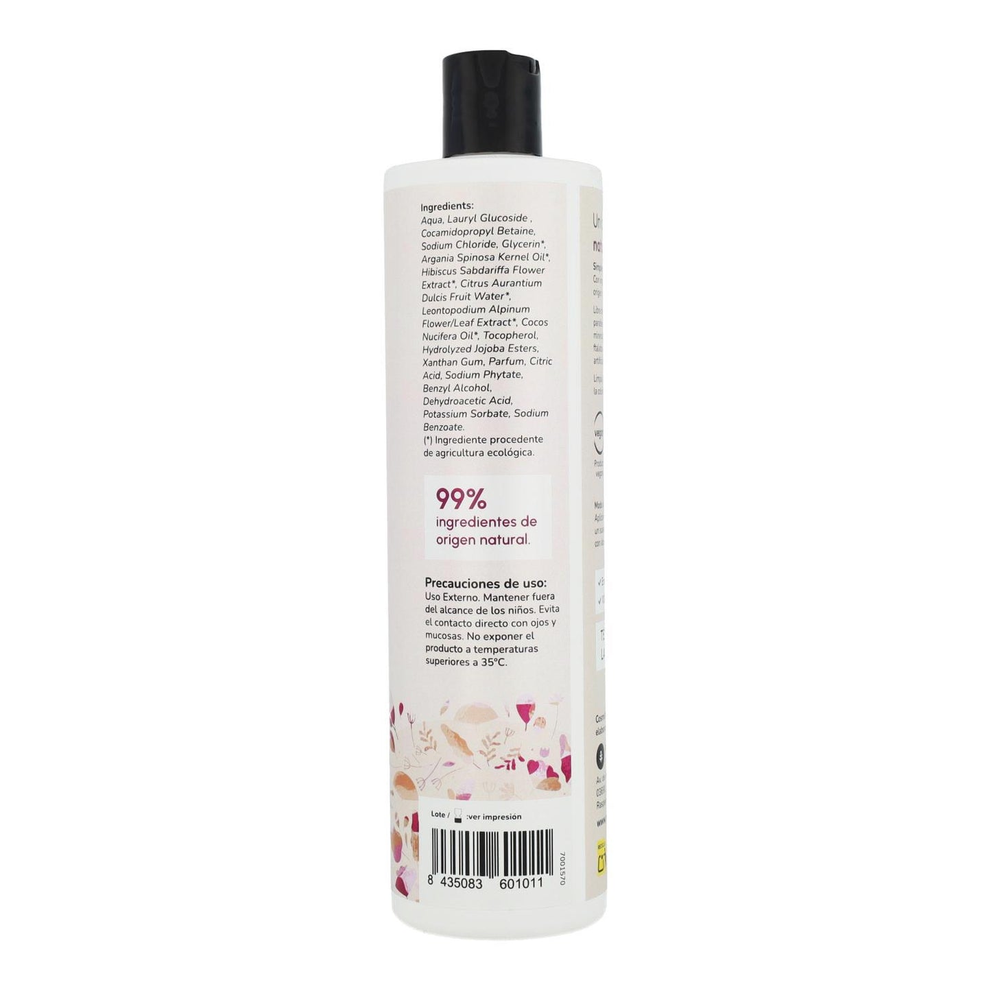 Hibiscus Flower & Coconut Shine Booster Shampoo Planeta Huerto 500 ml
