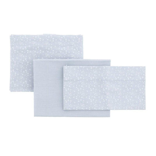 Drap pour lit bébé 3 pièces (lit bébé 60)  Cambrass  Sky Rosa