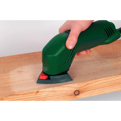 5 Hojas de lijar adhesivas Wolfcraft Grano 40 95 mm