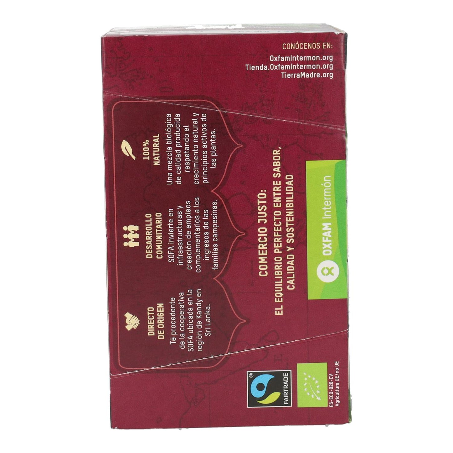 Earl Grey Fair Trade Bio-Schwarztee Tierra Madre Oxfam Intermón 40g