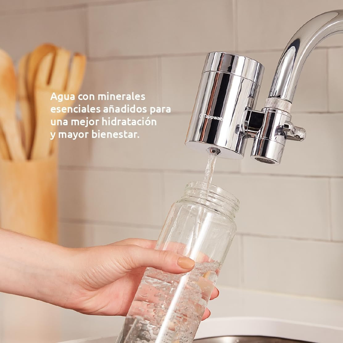 Jahrespackung Wasserhahnfilter EcoPro Chrome SMR Tappwater