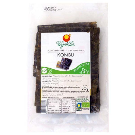 Vegetalia Organic Kombu Seaweed 50 g