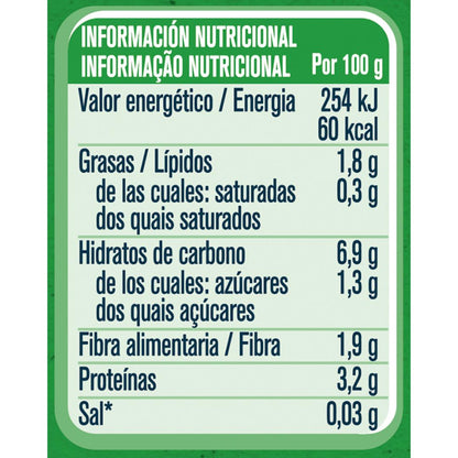 Petit pot de purée bio pour bébés aux petits pois, pommes de terre et poulet Gerber 190 g