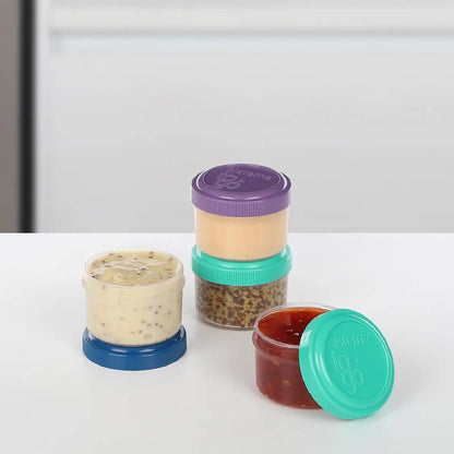 Pakket luchtdichte bakjes Dressing To Go-systeem 4x35 ml