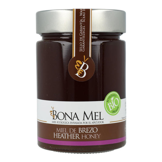 Miel de bruyère biologique Bona Mel, 450 g