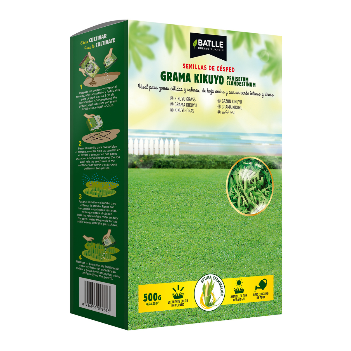 Kikuyo Batlle Grass Seeds 500 g