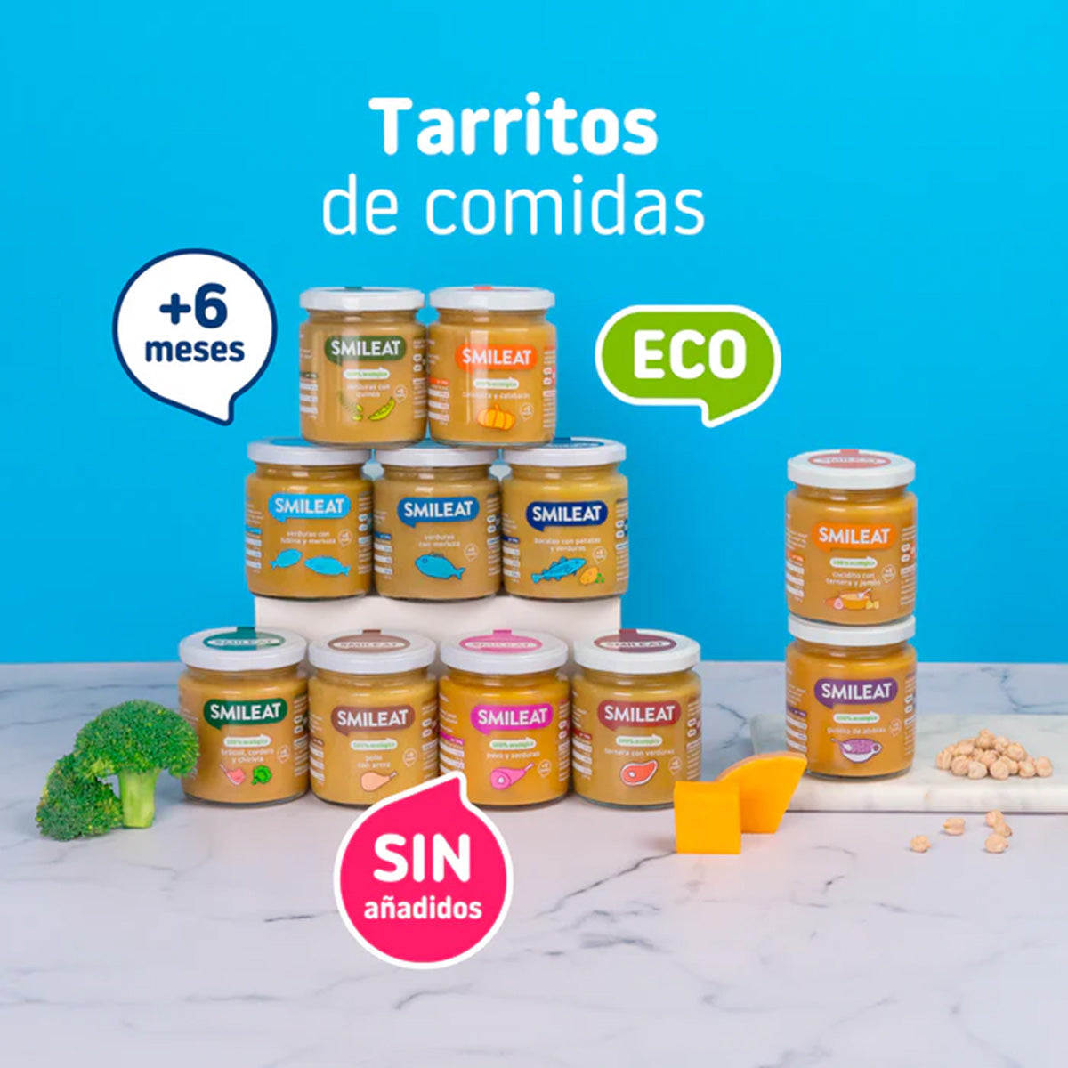 Potje BIO kalfsvlees en groenten +6 maanden Smileat 230 g