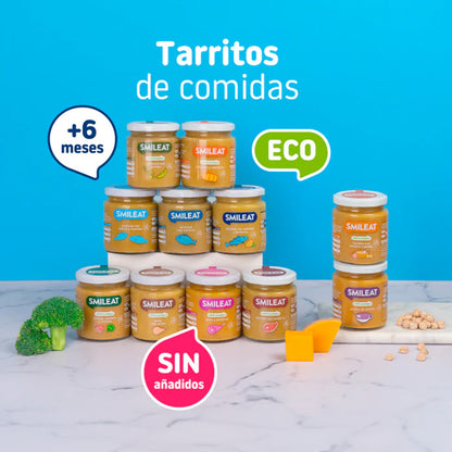 Vasetto BIO tacchino e verdure +6 mesi Smileat, 230 g