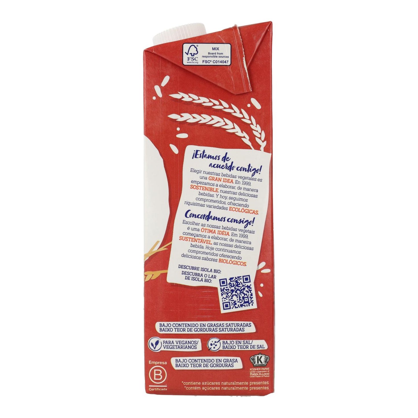 Isola Organic Spelt Drink 1 L