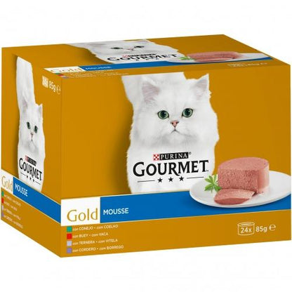 GOURMET GOLD Mousse Pack assortiment (24 x 85 g)
