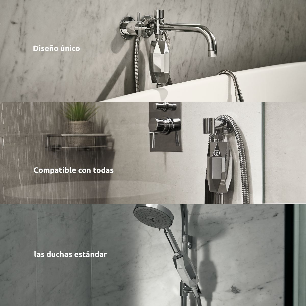 Roczny zestaw filtrów prysznicowych ShowerPro Diamond Tappwater