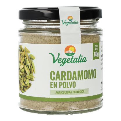 Kardemumma i pulverform Bio Vegetalia 80 g