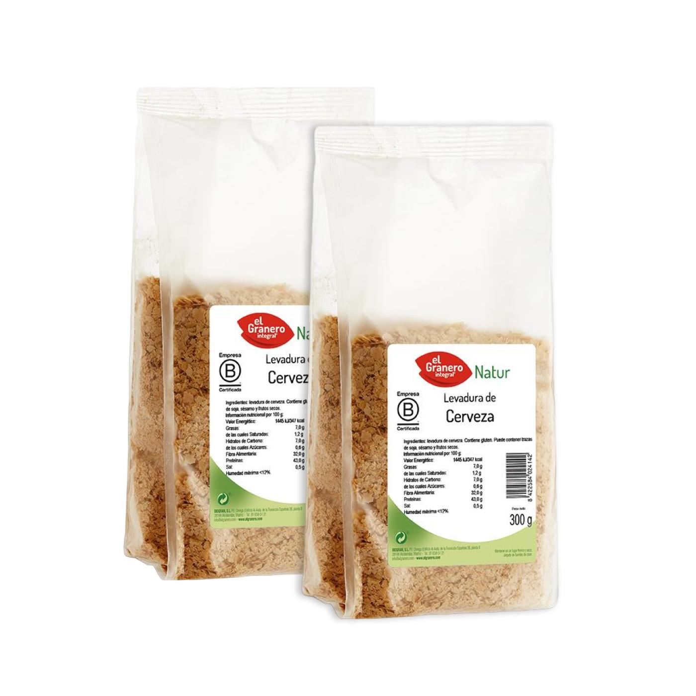 Pack of 2 El Granero Brewer's Yeast 300 g