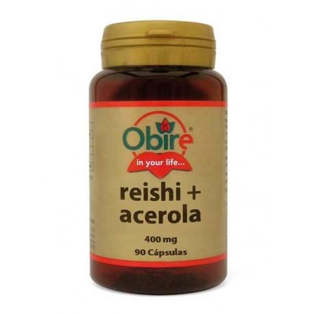 Reishi (grzybnia) i acerola 400 mg Obire, 90 kapsułek