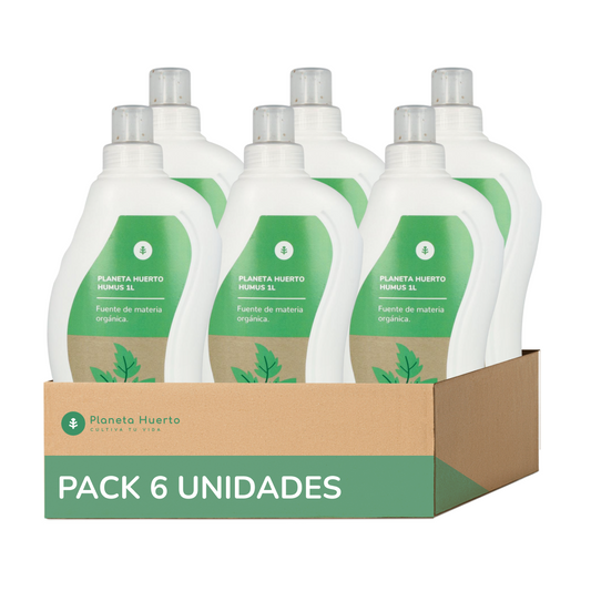 Confezione 6xUmus liquido naturale Planet Vegetable Garden 1 litro