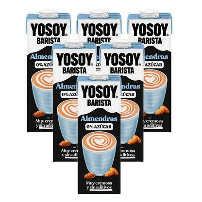 Pack 6x Boisson aux amandes Barista Yosoy 1L