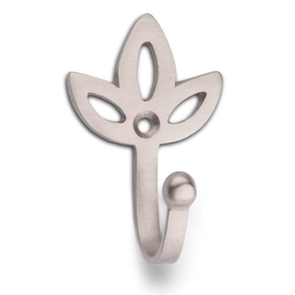 Messing kleerhanger tulp, satijnmessing