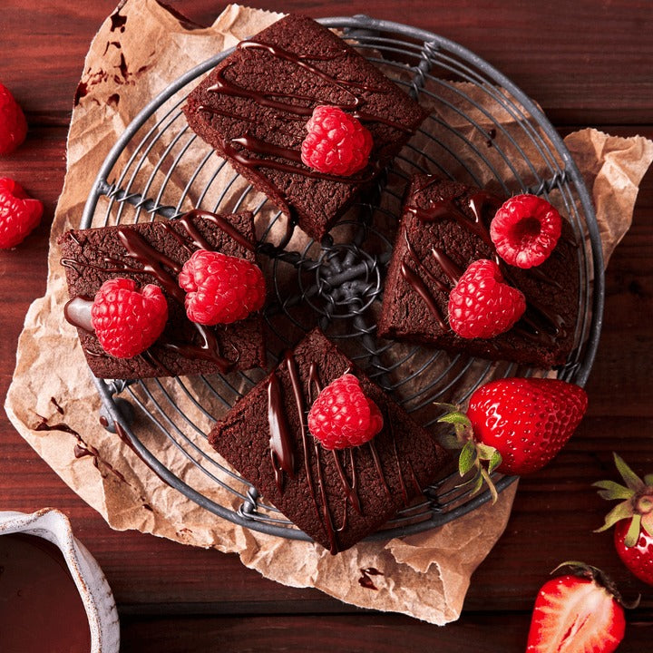 Dunkler Schokoladenbrownie, glutenfrei, Schnitzer, 140 g