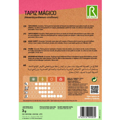 Semillas de Tapiz mágico Ficoide criniflorum