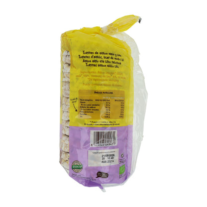 Crêpes au riz et au maïs avec lin Biocop 200 g