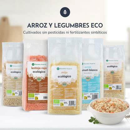 Arroz Basmati Blanco ECO Planeta Huerto 2,5 kg