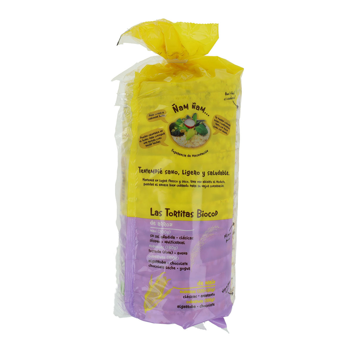 Crêpes au riz et au maïs avec lin Biocop 200 g