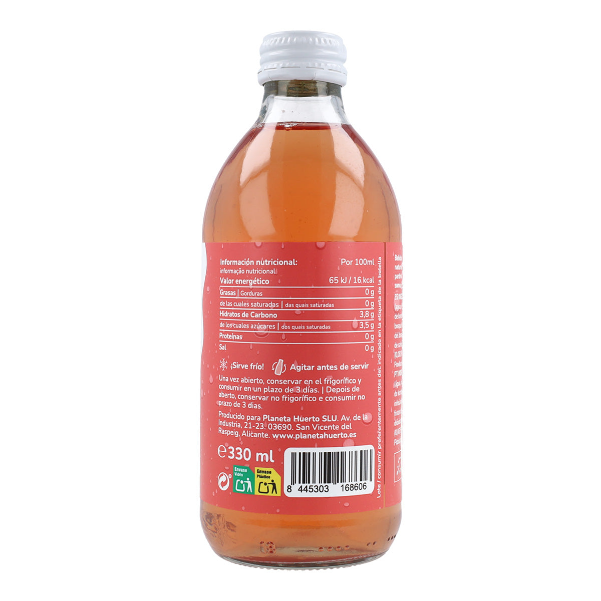 Kombucha ECO Rode vruchten Planet Orchard 330 ml
