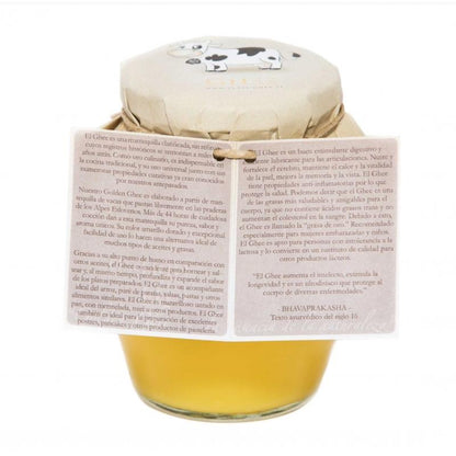 Goldenes Ghee Bio-geklärte Kuhbutter Goldenes Ghee 370 ml