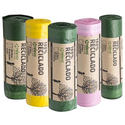 Duftende Müllsäcke, 30 Liter, 100 % recycelt, Relevo, 15 Stück