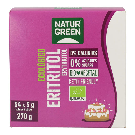 Bio-Erythritol NaturGreen 54 Einzeldosis-Sticks à 5 g