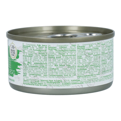 Zestaw 24x Kit Cat Puszka Gravy - Kurczak i jajko przepiórcze 70 g Mokra karma dla kotów w sosie