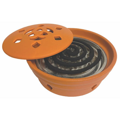 Citronella mosquito coil with terracotta holder 6 pcs Roura