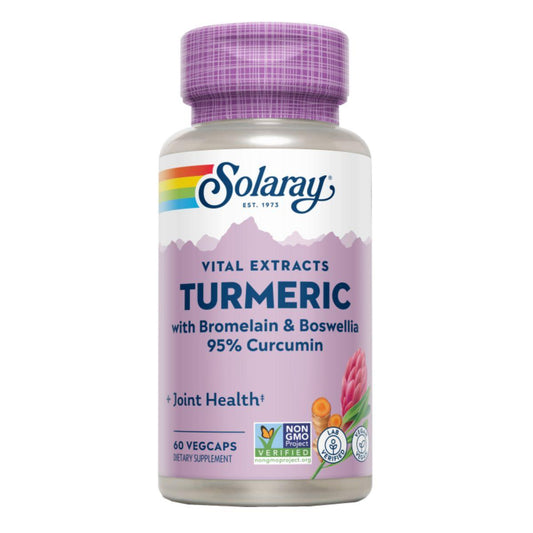 TURMERIC (Bromelain & Boswellia) 60 Kapseln Solaray