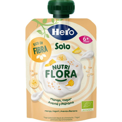 Bustina Nutri Flora al mango, yogurt, avena e banana 100 g Hero Solo