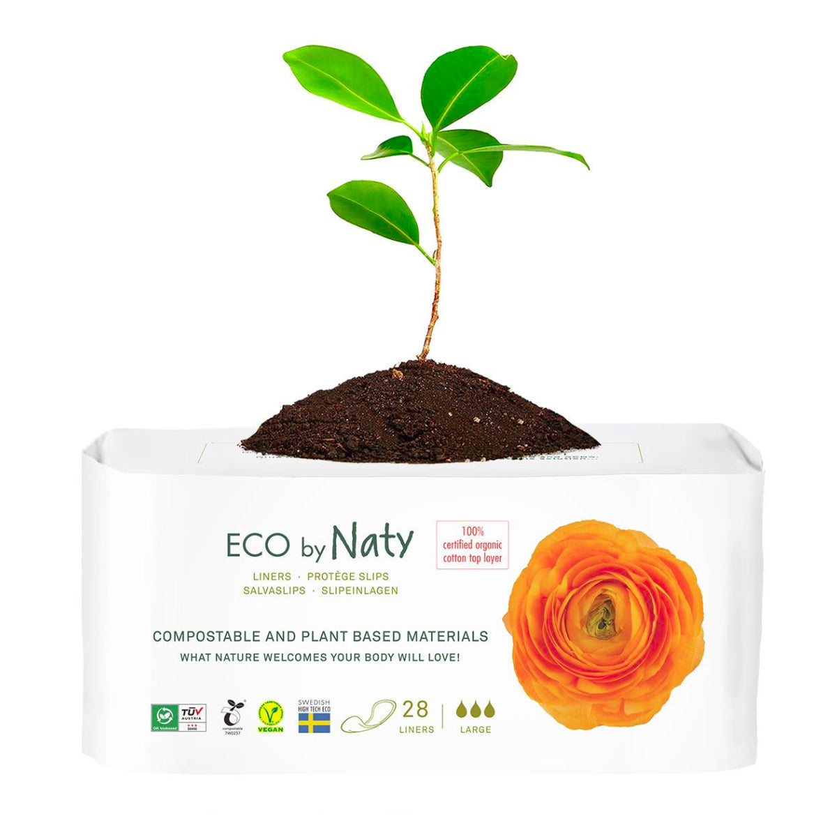 Super wkładki higieniczne Naty 28 szt.