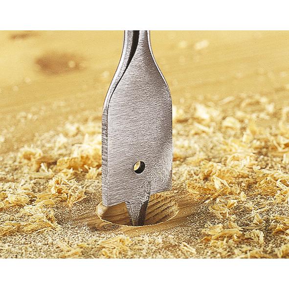 1 Wolfcraft-Flachfräsbohrer 152 mm Sechskantschaft Ø 18,0 mm