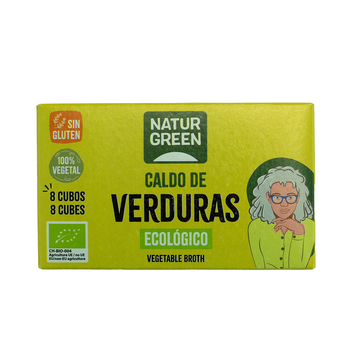 Dadi vegetali senza glutine Naturgreen 10,5 g