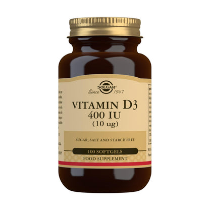 Vitamin D3 400 IU, 100 10 g pearls