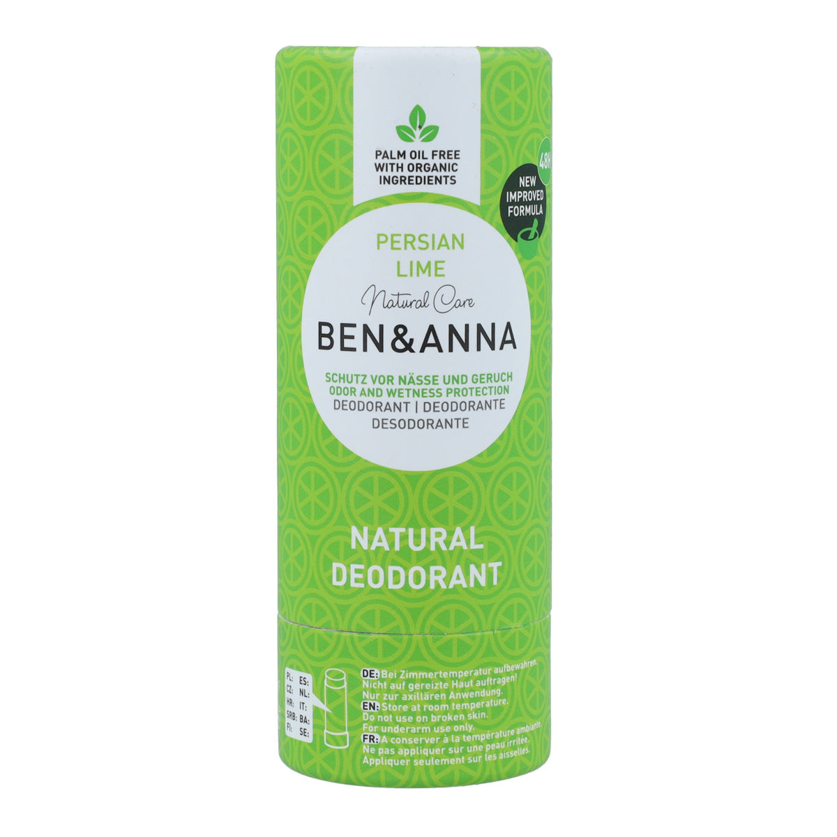 Deodorante (zero waste), Ben&Anna, Persian Lime 40 g